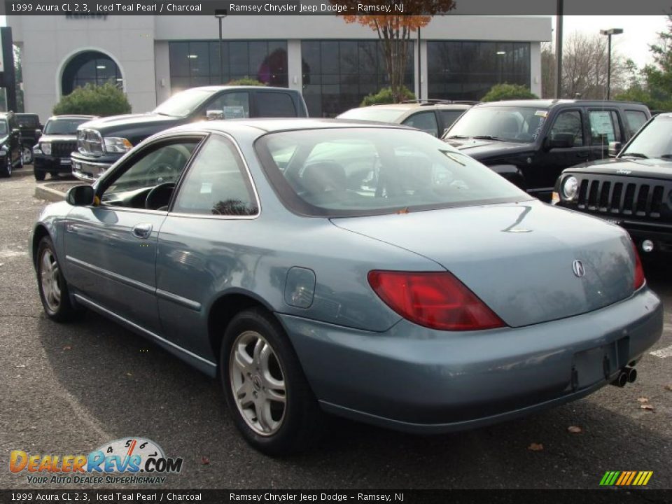 Iced Teal Pearl 1999 Acura CL 2.3 Photo #6