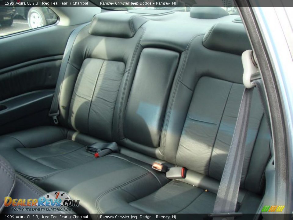 Charcoal Interior - 1999 Acura CL 2.3 Photo #8