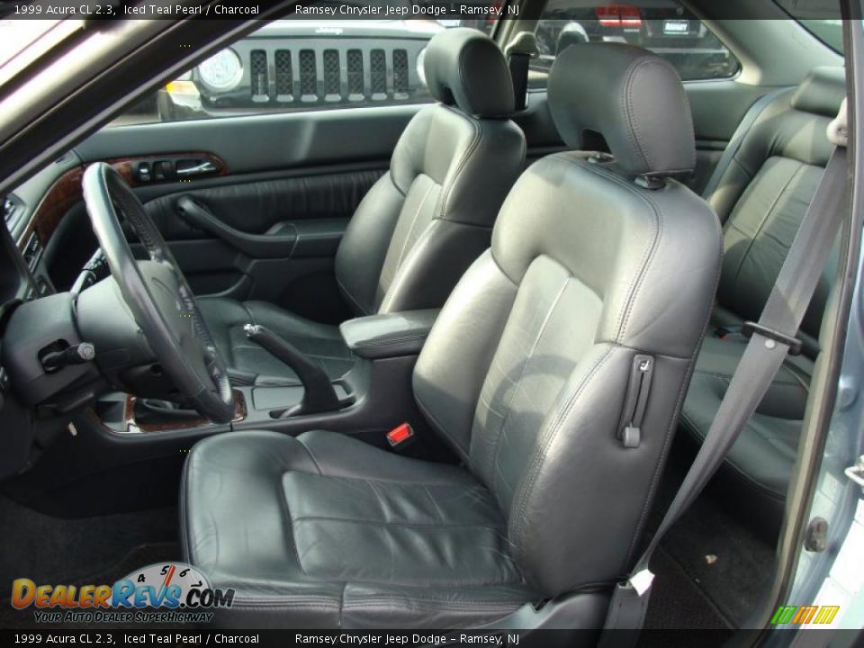 Charcoal Interior - 1999 Acura CL 2.3 Photo #11