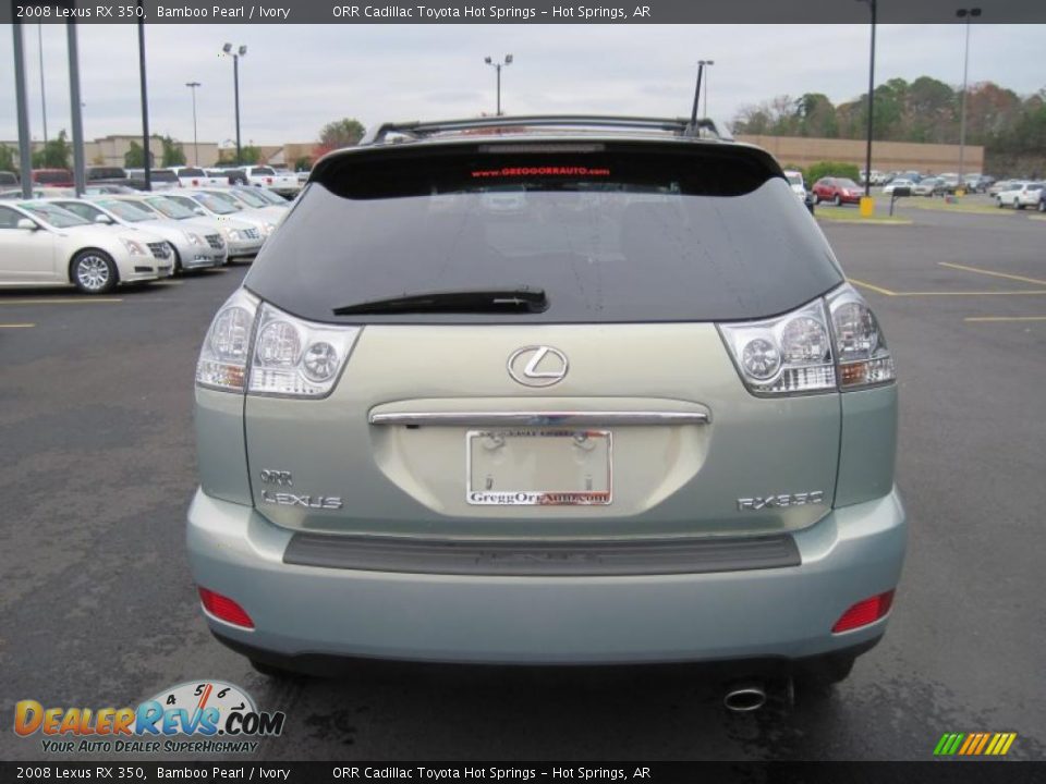 2008 Lexus RX 350 Bamboo Pearl / Ivory Photo #4