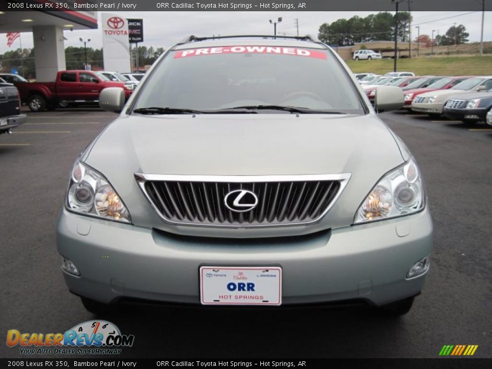 2008 Lexus RX 350 Bamboo Pearl / Ivory Photo #8