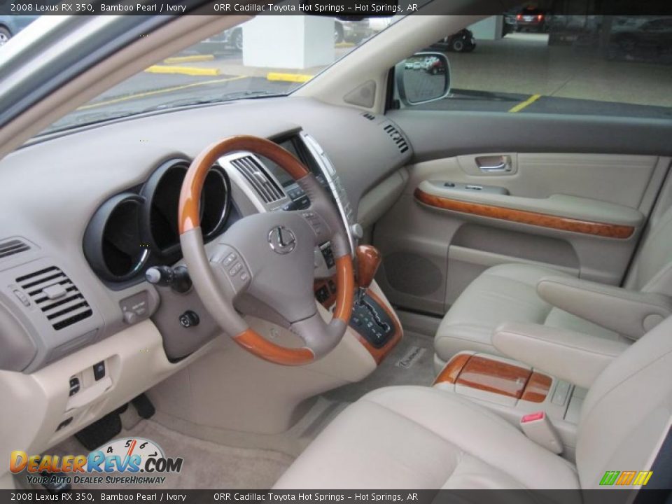 2008 Lexus RX 350 Bamboo Pearl / Ivory Photo #13