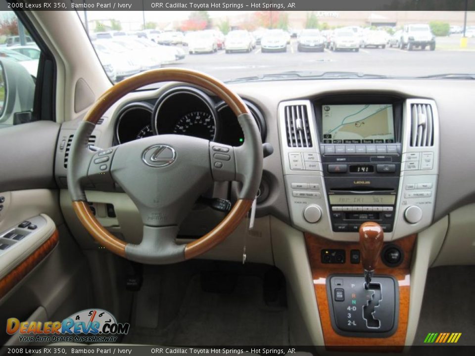 2008 Lexus RX 350 Bamboo Pearl / Ivory Photo #17