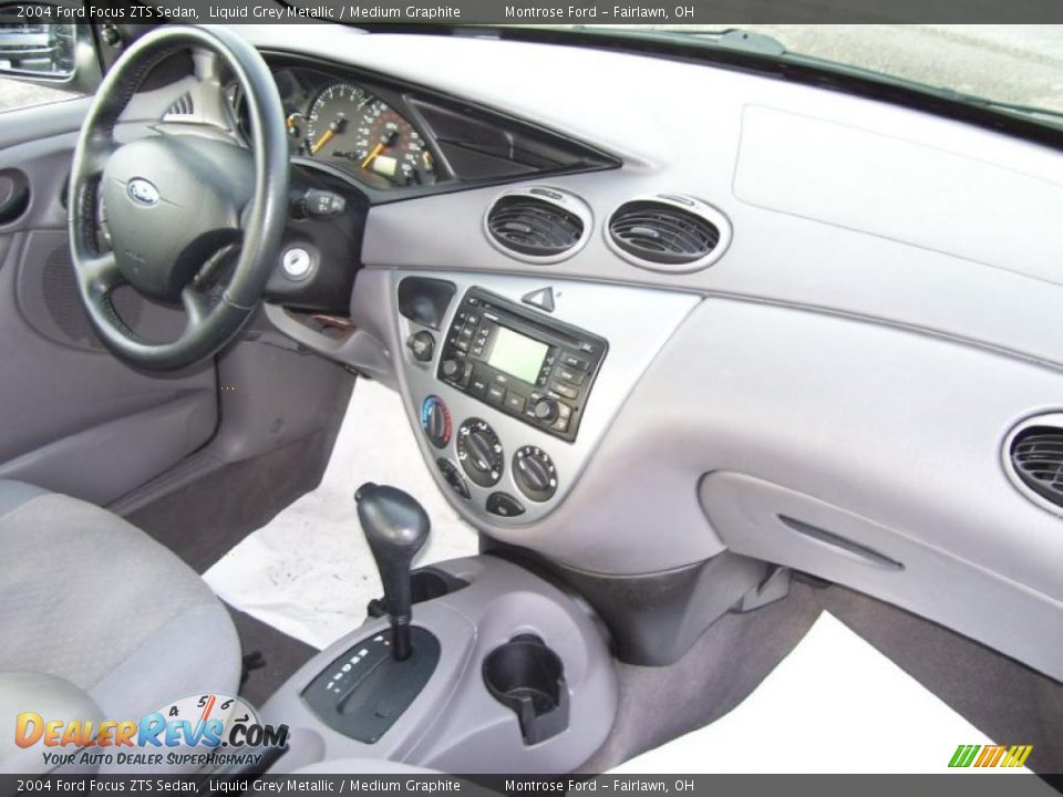 Dashboard of 2004 Ford Focus ZTS Sedan Photo #15