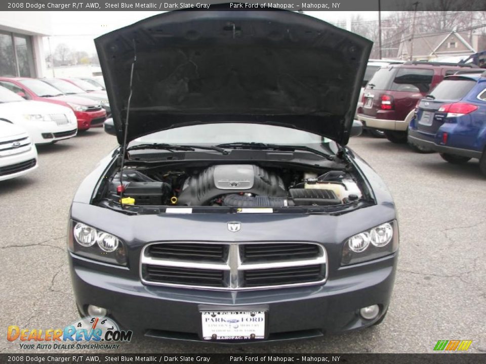 2008 Dodge Charger R/T AWD Steel Blue Metallic / Dark Slate Gray Photo ...