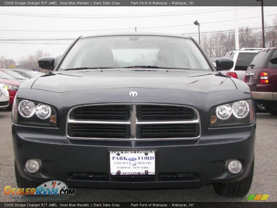 2008 Dodge Charger R/T AWD Steel Blue Metallic / Dark Slate Gray Photo #22