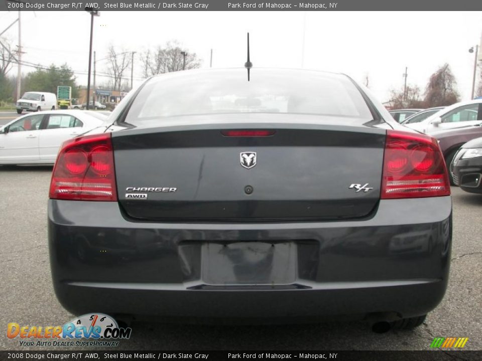 2008 Dodge Charger R/T AWD Steel Blue Metallic / Dark Slate Gray Photo #23