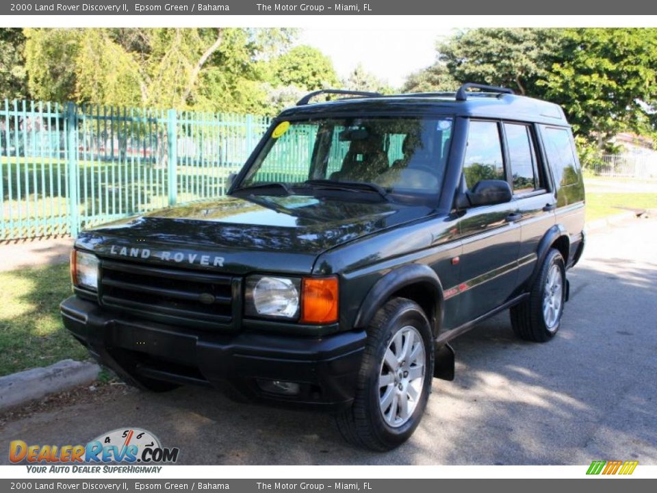 2000 Land Rover Discovery II Epsom Green / Bahama Photo #1