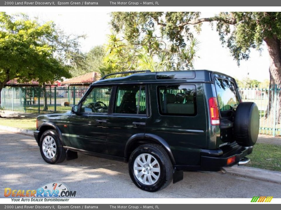 2000 Land Rover Discovery II Epsom Green / Bahama Photo #4