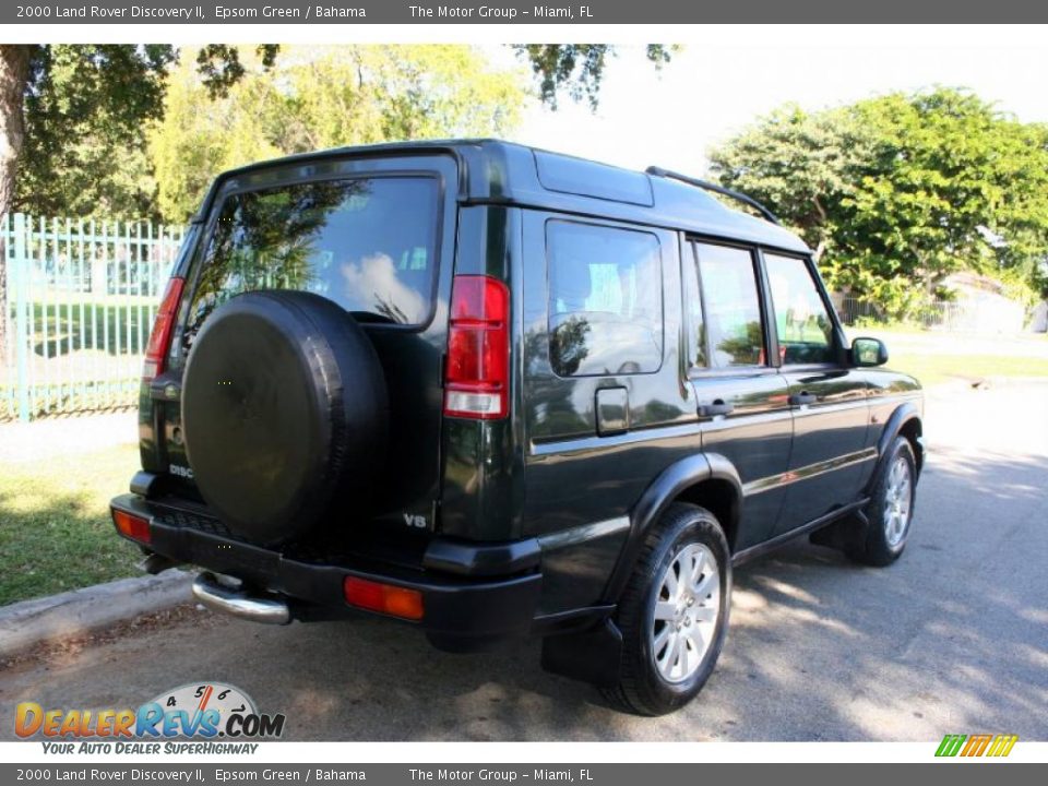 2000 Land Rover Discovery II Epsom Green / Bahama Photo #7