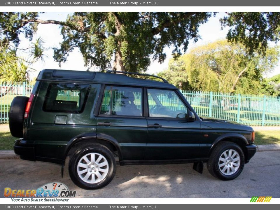 2000 Land Rover Discovery II Epsom Green / Bahama Photo #8
