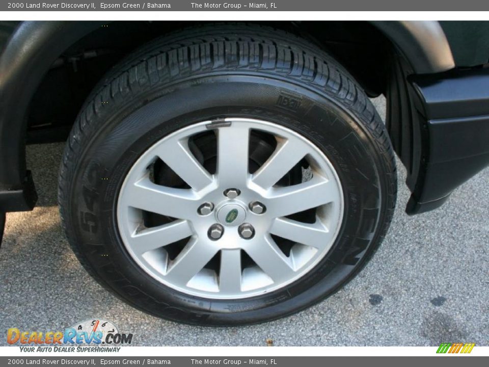 2000 Land Rover Discovery II Epsom Green / Bahama Photo #14