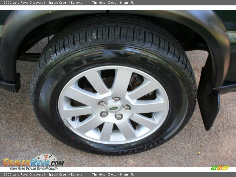 2000 Land Rover Discovery II Epsom Green / Bahama Photo #16