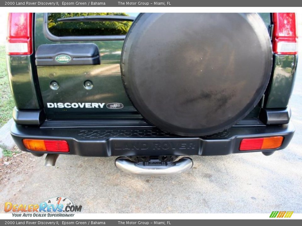 2000 Land Rover Discovery II Epsom Green / Bahama Photo #18