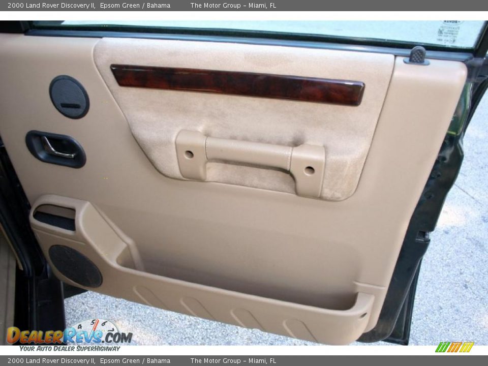 2000 Land Rover Discovery II Epsom Green / Bahama Photo #24