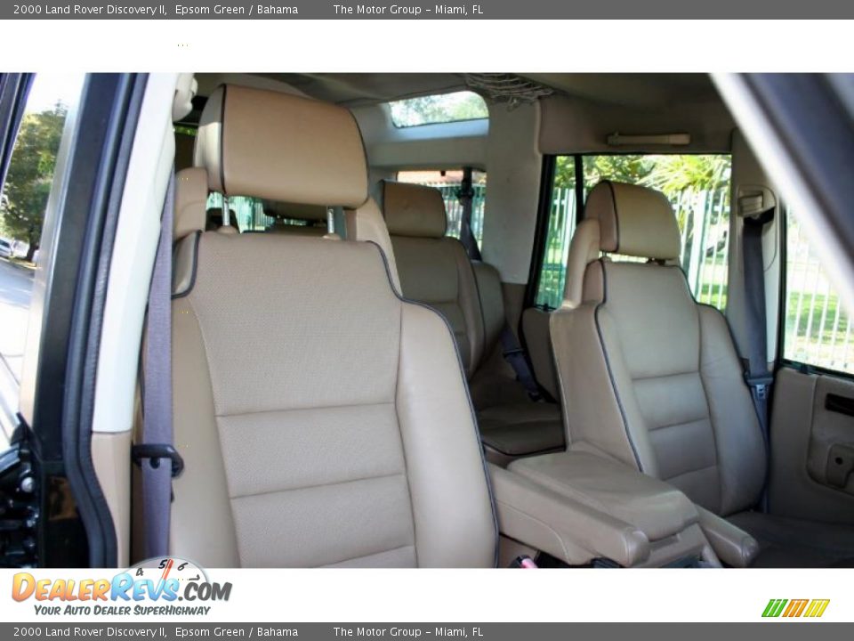 2000 Land Rover Discovery II Epsom Green / Bahama Photo #29