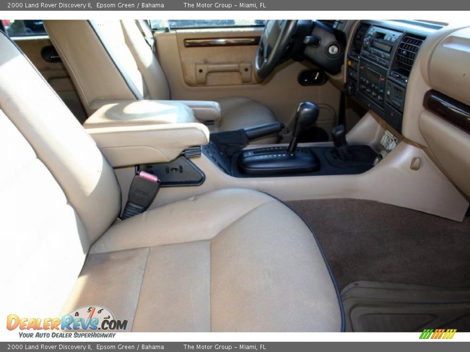 2000 Land Rover Discovery II Epsom Green / Bahama Photo #32