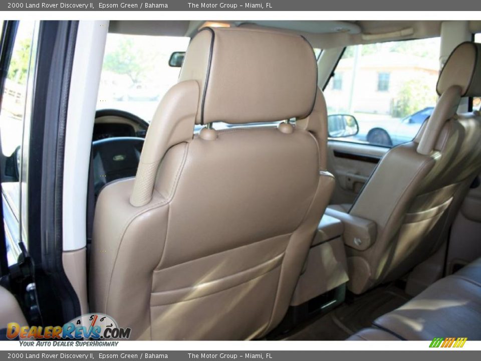 2000 Land Rover Discovery II Epsom Green / Bahama Photo #33