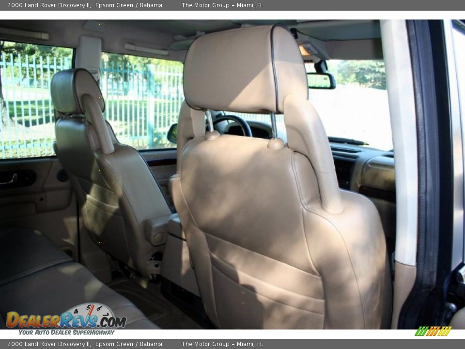 2000 Land Rover Discovery II Epsom Green / Bahama Photo #34