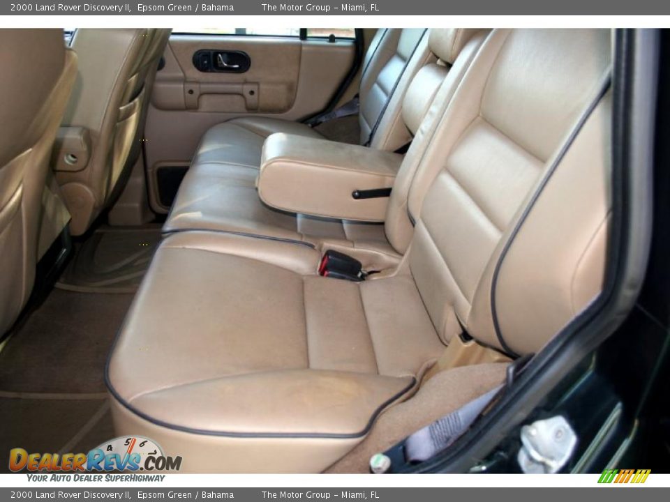 2000 Land Rover Discovery II Epsom Green / Bahama Photo #35