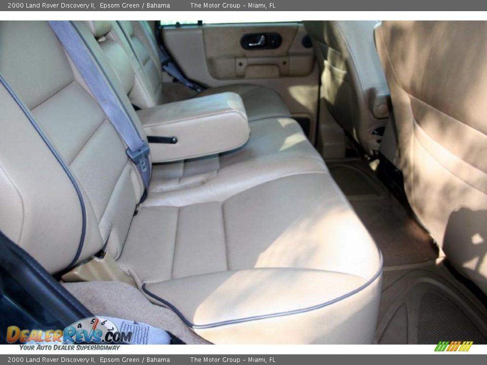 2000 Land Rover Discovery II Epsom Green / Bahama Photo #36