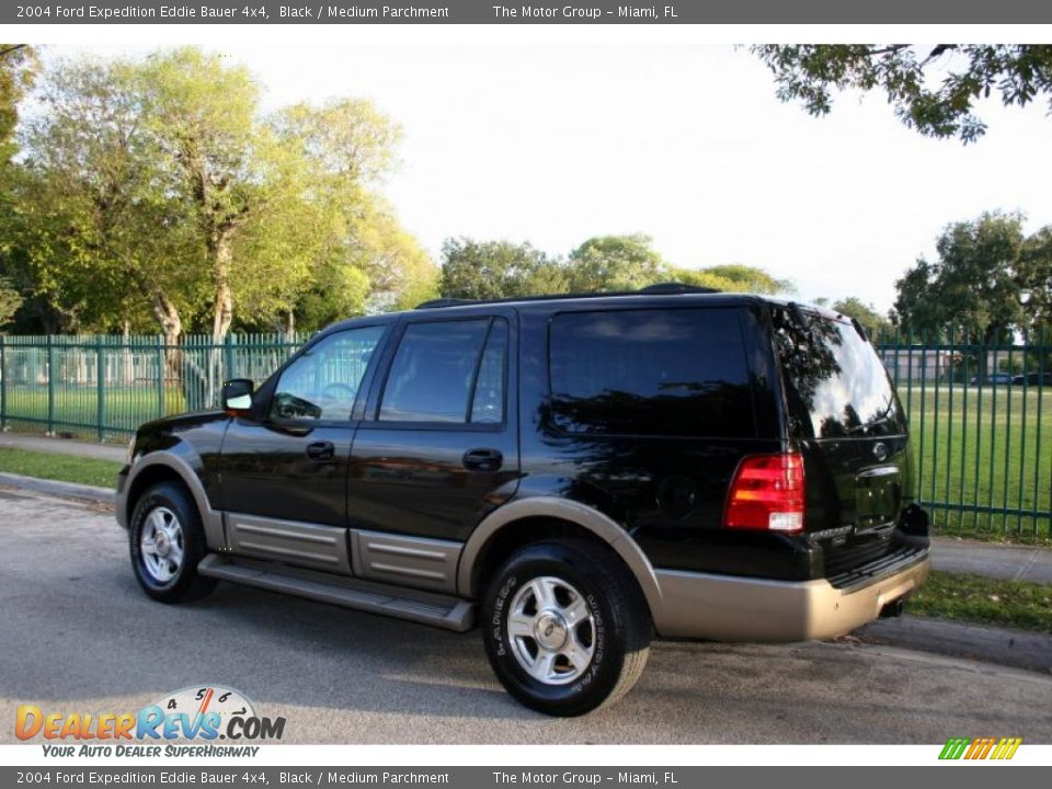 2004 Ford Expedition Eddie Bauer 4x4 Black / Medium Parchment Photo #5