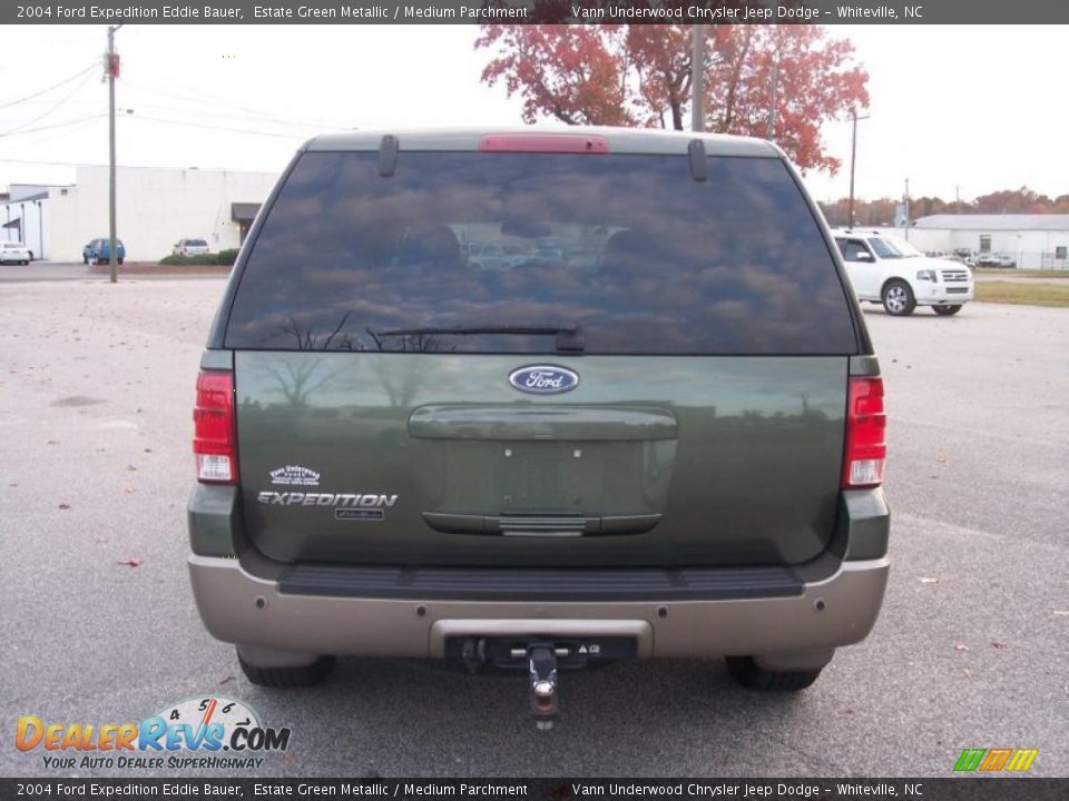 2004 Ford Expedition Eddie Bauer Estate Green Metallic / Medium Parchment Photo #17
