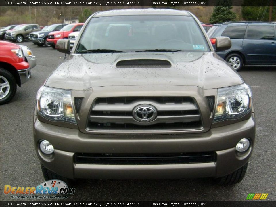 2010 Toyota Tacoma V6 SR5 TRD Sport Double Cab 4x4 Pyrite Mica / Graphite Photo #2