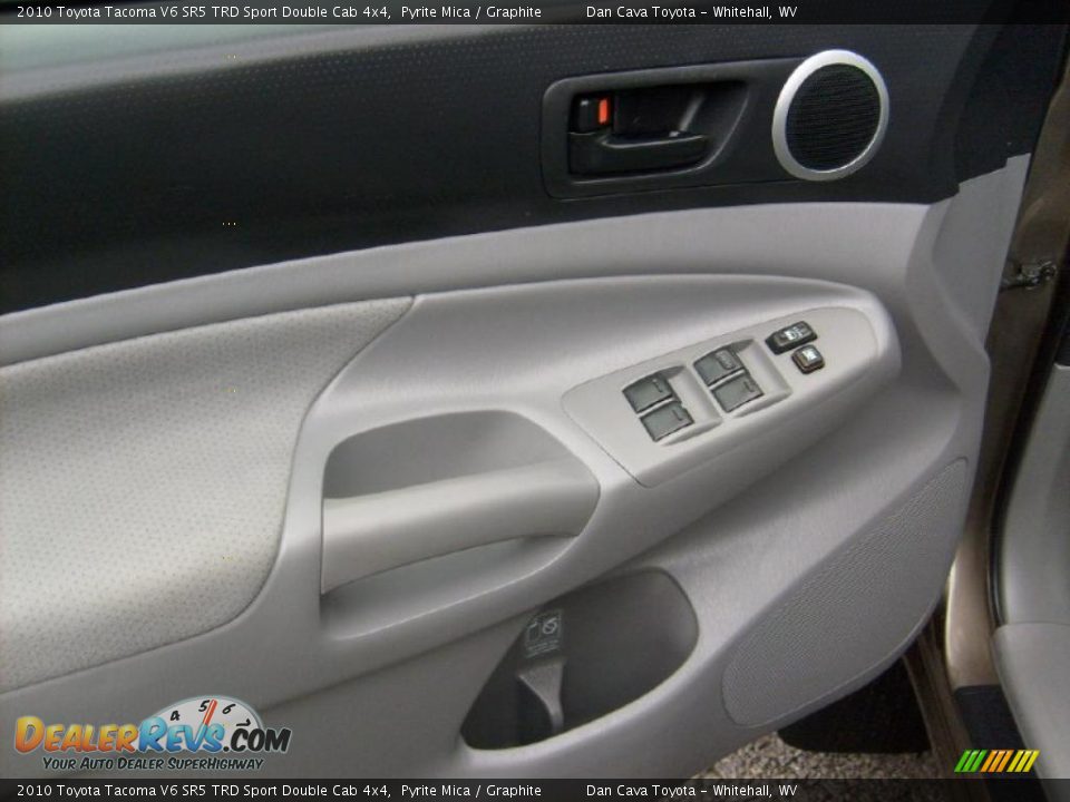 Door Panel of 2010 Toyota Tacoma V6 SR5 TRD Sport Double Cab 4x4 Photo #13