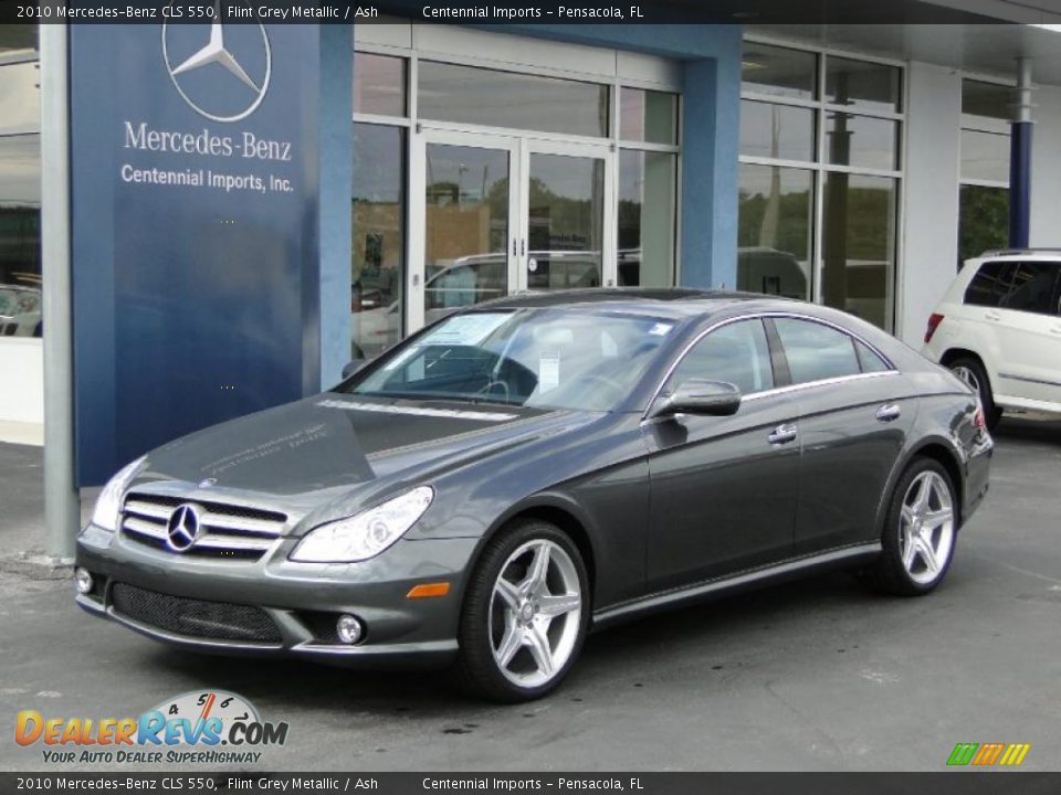 2010 Mercedes-Benz CLS 550 Flint Grey Metallic / Ash Photo #1