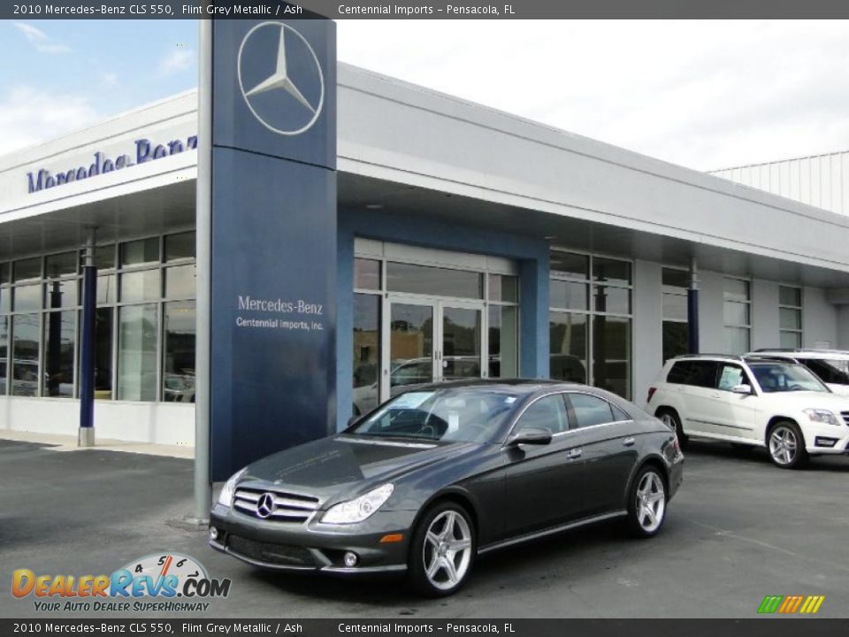 2010 Mercedes-Benz CLS 550 Flint Grey Metallic / Ash Photo #2