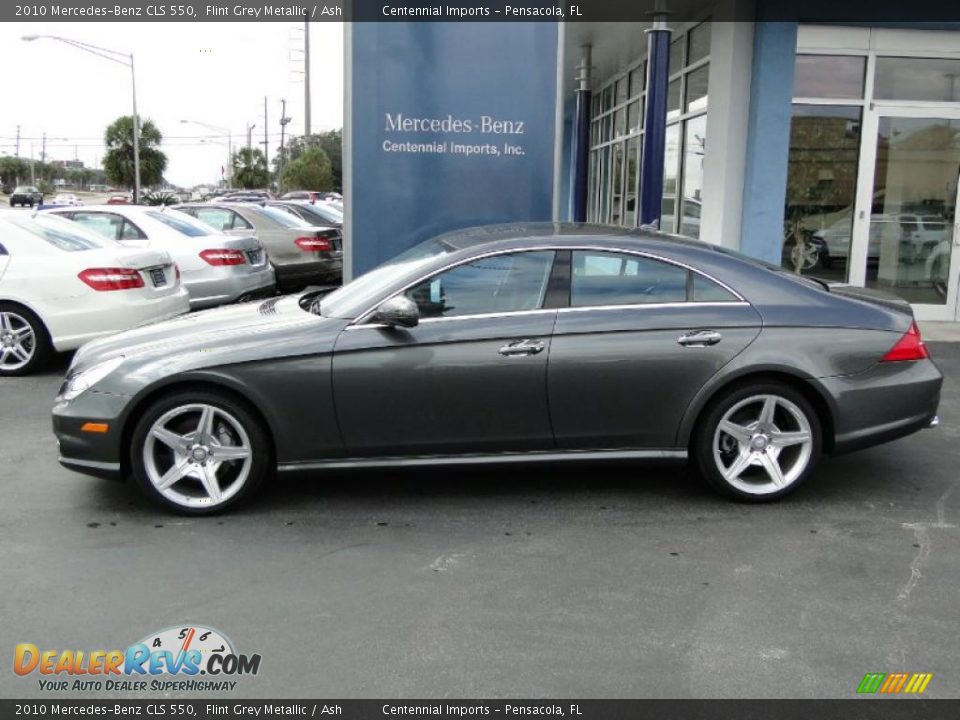 2010 Mercedes-Benz CLS 550 Flint Grey Metallic / Ash Photo #3