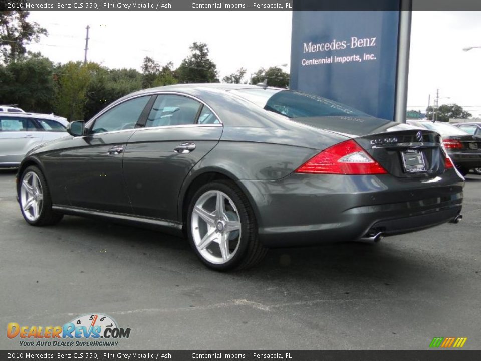 2010 Mercedes-Benz CLS 550 Flint Grey Metallic / Ash Photo #4