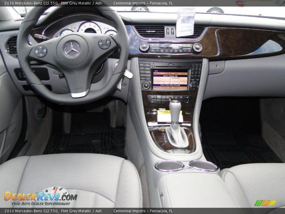 2010 Mercedes-Benz CLS 550 Flint Grey Metallic / Ash Photo #6