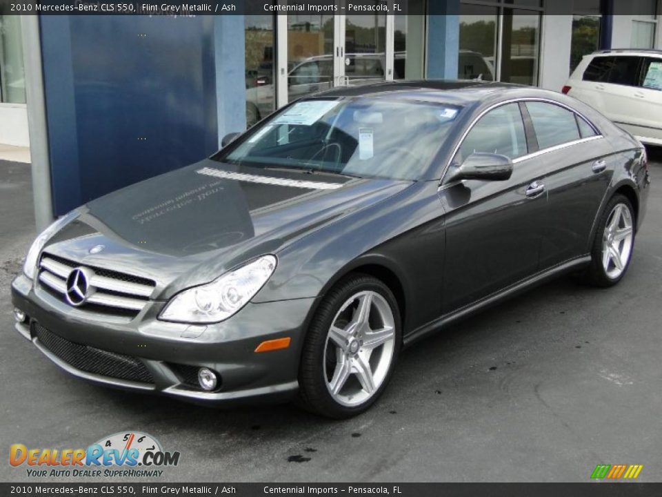 2010 Mercedes-Benz CLS 550 Flint Grey Metallic / Ash Photo #12