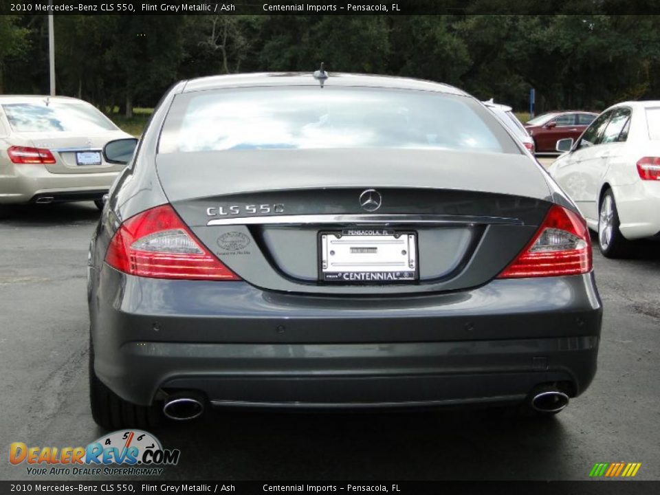 2010 Mercedes-Benz CLS 550 Flint Grey Metallic / Ash Photo #13