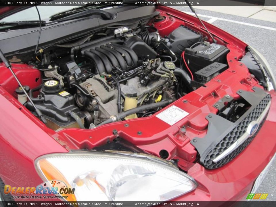 2003 Ford Taurus SE Wagon 3.0 Liter OHV 12Valve V6 Engine Photo 9