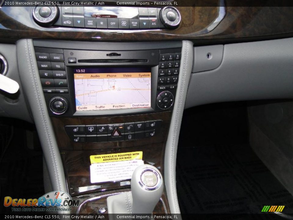 2010 Mercedes-Benz CLS 550 Flint Grey Metallic / Ash Photo #21