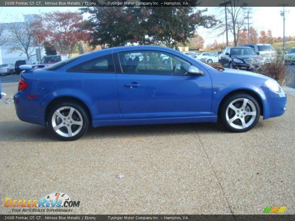 2008 Pontiac G5 GT Nitrous Blue Metallic / Ebony Photo #6