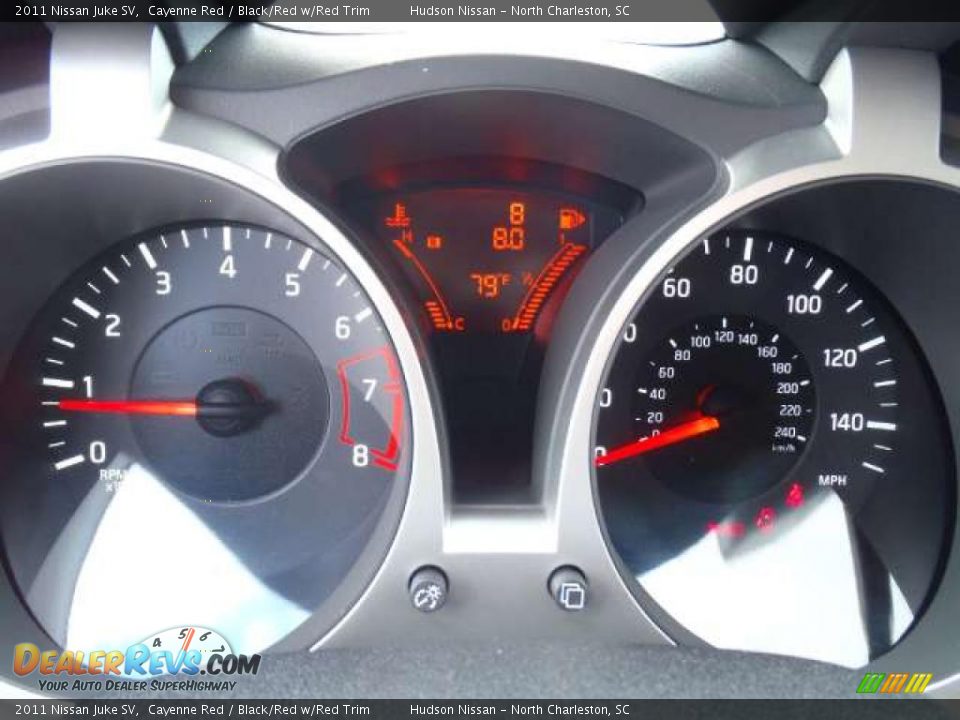 2011 Nissan Juke SV Gauges Photo #8