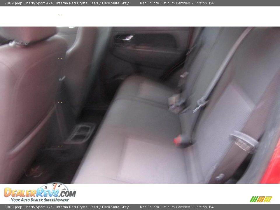 2009 Jeep Liberty Sport 4x4 Inferno Red Crystal Pearl / Dark Slate Gray Photo #13