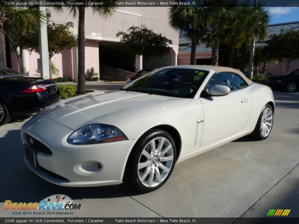 Porcelain 2008 Jaguar XK XK8 Convertible Photo #4