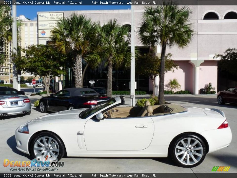 Porcelain 2008 Jaguar XK XK8 Convertible Photo #5