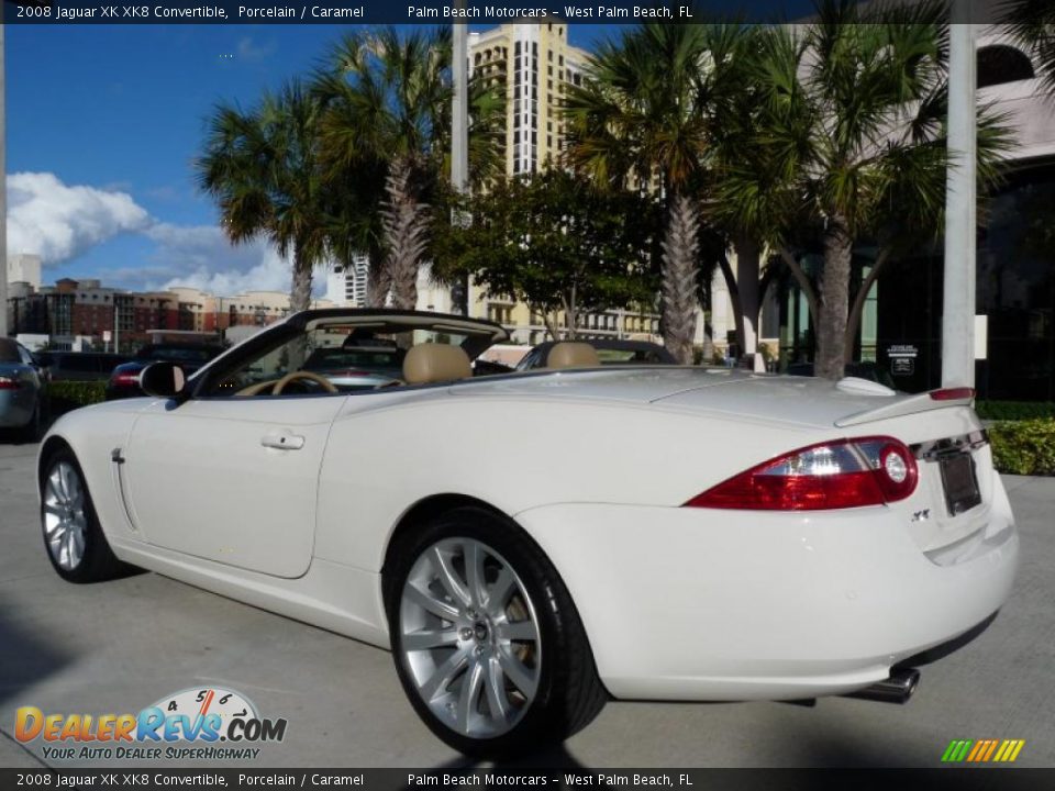 Porcelain 2008 Jaguar XK XK8 Convertible Photo #7