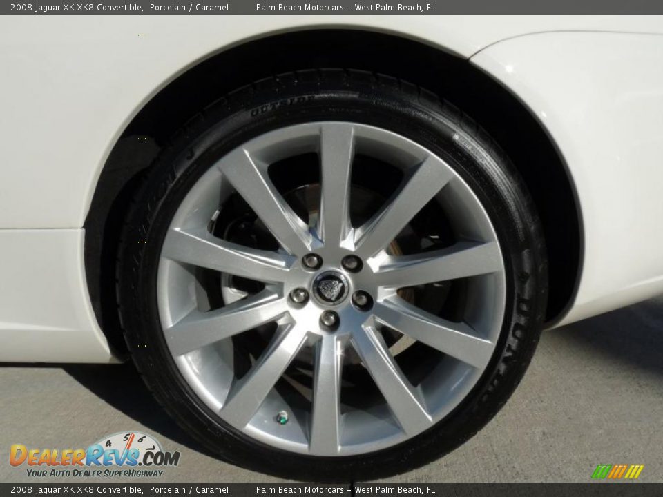 2008 Jaguar XK XK8 Convertible Wheel Photo #12