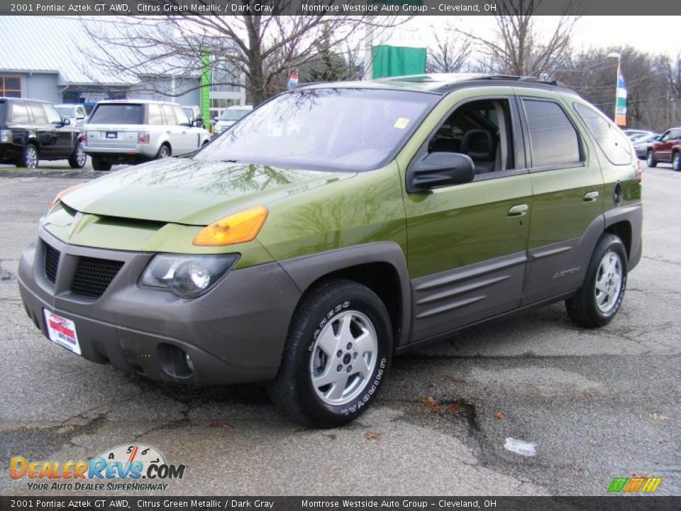 Front 3/4 View of 2001 Pontiac Aztek GT AWD Photo #1