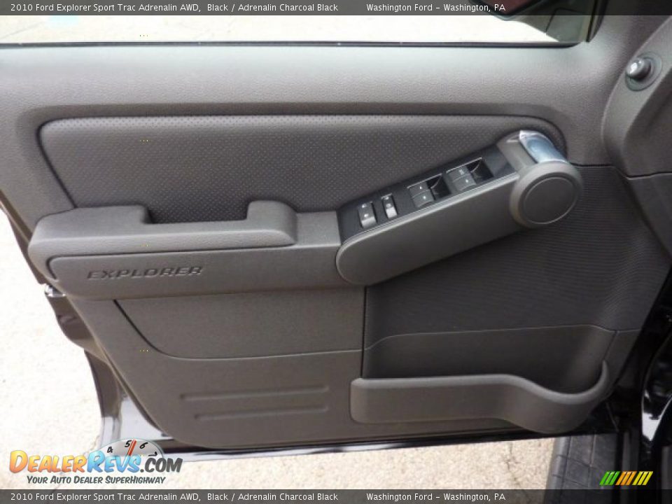 Door Panel of 2010 Ford Explorer Sport Trac Adrenalin AWD Photo #12