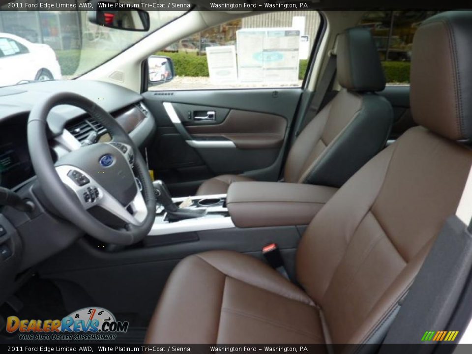 Sienna Interior 2011 Ford Edge Limited Awd Photo 10