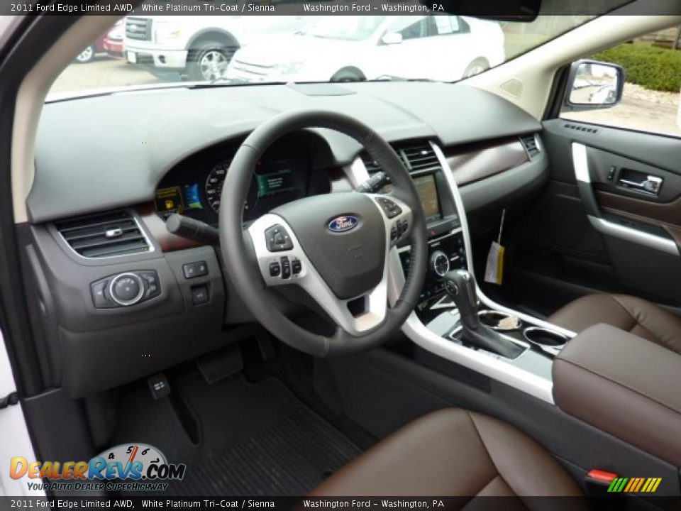 Sienna Interior 2011 Ford Edge Limited Awd Photo 11