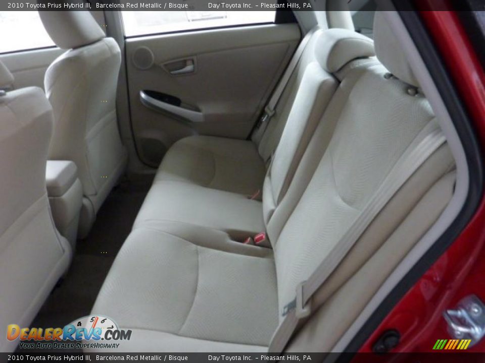 2010 Toyota Prius Hybrid III Barcelona Red Metallic / Bisque Photo #9